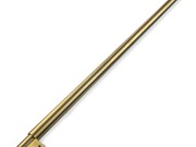 Telescopic Bracing Bar - Glass to Wall - Brushed Gold